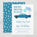 Buscar boy birthday invitaciones Azul