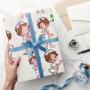 Buscar graduación la enfermera de papel de regalo Jubilación