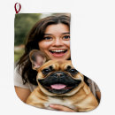 Buscar francés calcetines navideños Perro