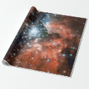 Buscar nebulosa papel de regalo Universo