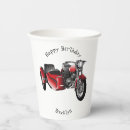 Buscar motocicleta papel vasos Bicicleta