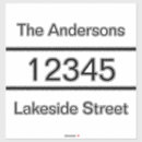 Buscar nombre y dirección pegatinas General y unisex