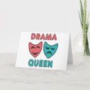 Buscar reina del drama postales Reina de teatro