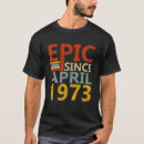 Buscar 49 años camisetas Desde