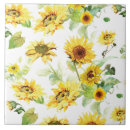 Buscar sunflower azulejos Acuarela