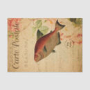 Buscar salmones papel de seda Vintage