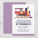 Buscar tren del vintage invitaciones Locomotora