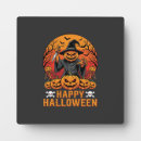 Buscar vector placas fotograbadas Fiesta de halloween