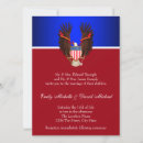 Buscar patriótico boda invitaciones Elegante