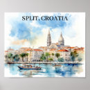 Buscar dividido posters Croacia dividida