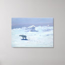 Buscar oso polar lienzos Hielo