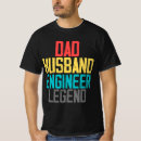 Buscar mi papá es ingeniero camisetas Para él