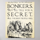 Buscar país de las maravillas posters Fresco