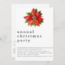 Buscar del empleado invitaciones de navidad Elegante