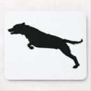 Buscar silueta del perro alfombrillas de raton Animal