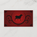 Buscar toros tarjetas de visita Animales