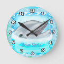 Buscar delfín relojes de pared Buceo