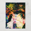 Buscar gato cheshire postales Vintage