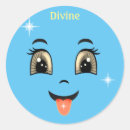 Buscar cara azul pegatinas Frío