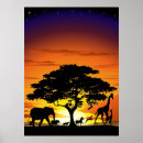 Buscar animales salvajes posters Paisaje