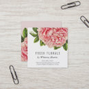 Buscar flores vintage tarjetas de visita Jefes