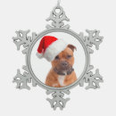 Buscar staffordshire bull terrier adornos Navidades