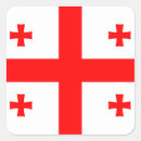 Buscar banderas de georgia pegatinas Georgiano