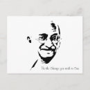 Buscar mahatma gandhi postales Cambio