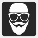 Buscar bigotes pegatinas Blanco y negro