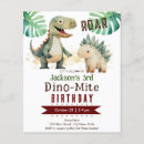 Buscar pequeño dinosaurio invitaciones Fiesta de dinosaurios