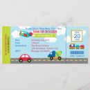 Buscar tren 10x23 invitaciones Niños