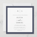 Buscar naval invitaciones Monograma