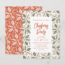 Buscar verde y rojo invitaciones De los navidades