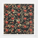 Buscar corazones rojos servilletas General y unisex