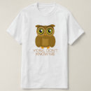 Buscar búho de pitido camisetas Lindo