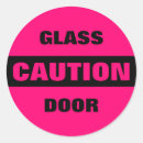 Buscar de la puerta pegatinas Cautela