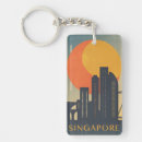 Buscar singapur llaveros Acuarela