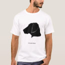 Buscar weimaraner camisetas Silueta