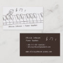 Buscar doodle tarjetas de visita Profesores