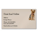 Buscar yorkie tarjetas de visita Animal