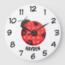 Buscar mariquitas relojes de pared Lindo