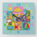 Buscar la playa relojes de pared Mar