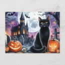 Buscar gatos de halloween postales Familia