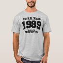 Buscar hecho en 1989 camisetas Aniversario