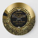 Buscar 50 aniversario boda de relojes de pared Diamantes