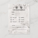 Buscar mármol blanco tarjetas de visita Maquillador