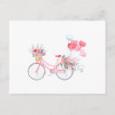 Buscar arte de la bicicleta postales Flores