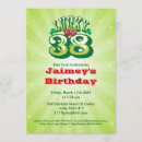 Buscar 38 invitaciones Treinta y ocho