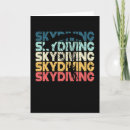 Buscar paracaidismo tarjetas Caída libre