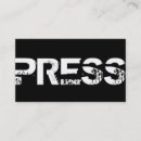 Buscar prensa tarjetas de visita Moderno